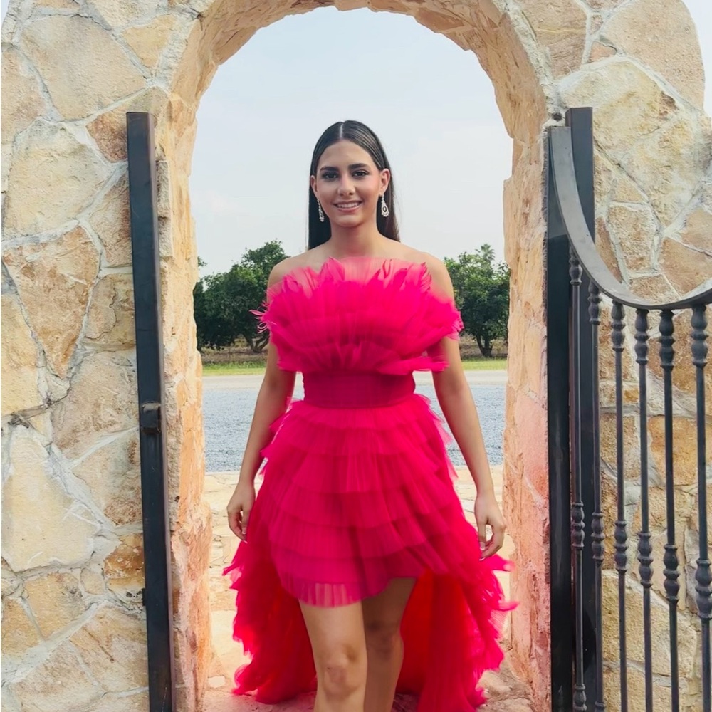 Gorgeous Fusia Formal Dress, Size 4. Used 1 time!! Paid $425.00, Asking: $325.00
